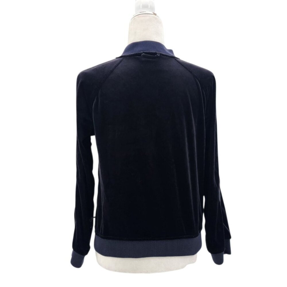686 Womens Small Jacket Velour Black Zipper Track Track Logo - Picture 5 of 9